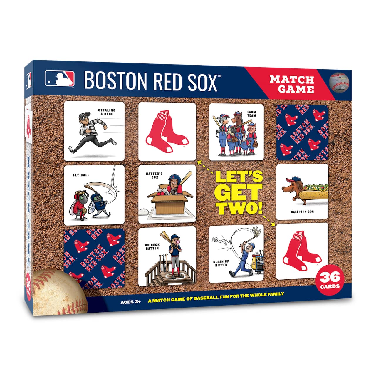 Major League Baseball Licensed Memory Match Game